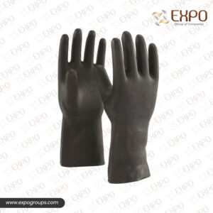 13G Black Nylon Gloves