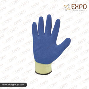 13G Nylon Line, Palm Coated LATEX Glove